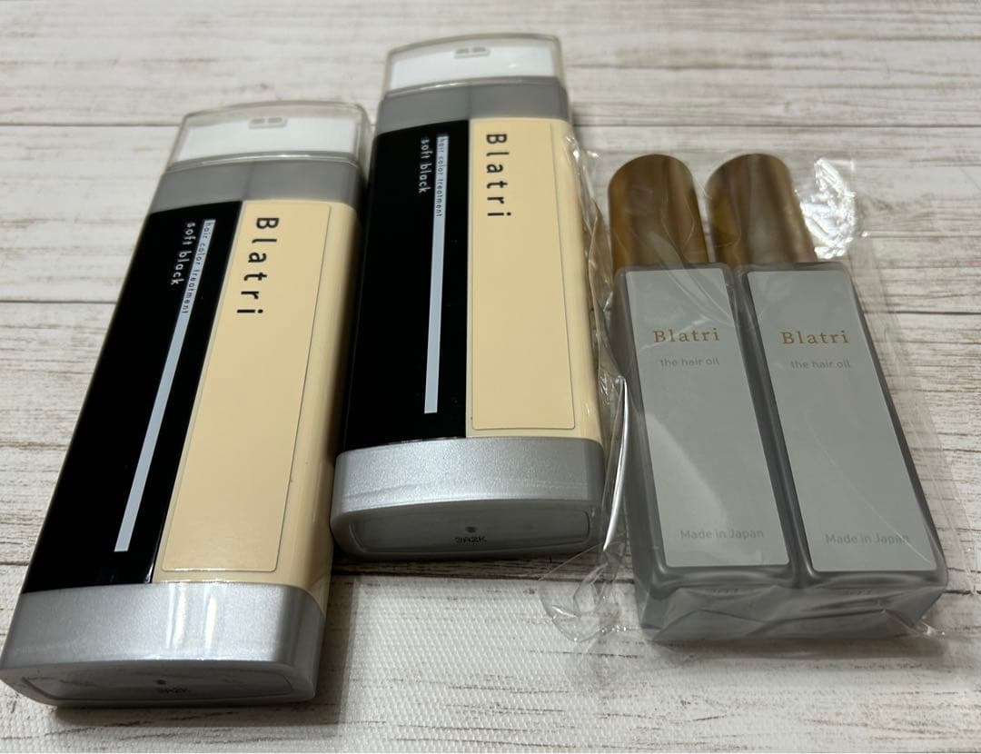 ブラトリ ソフトブラックトリートメント✖️２➕ブラトリヘアオイル✖️２