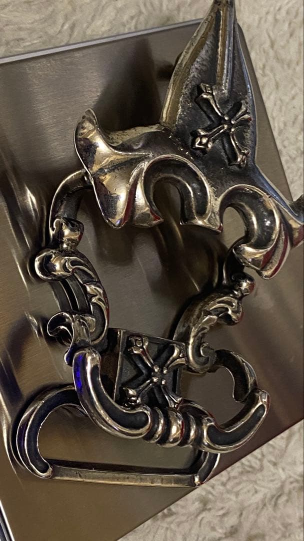 現品限り！シルバー925 ダガーデザイン・バックル