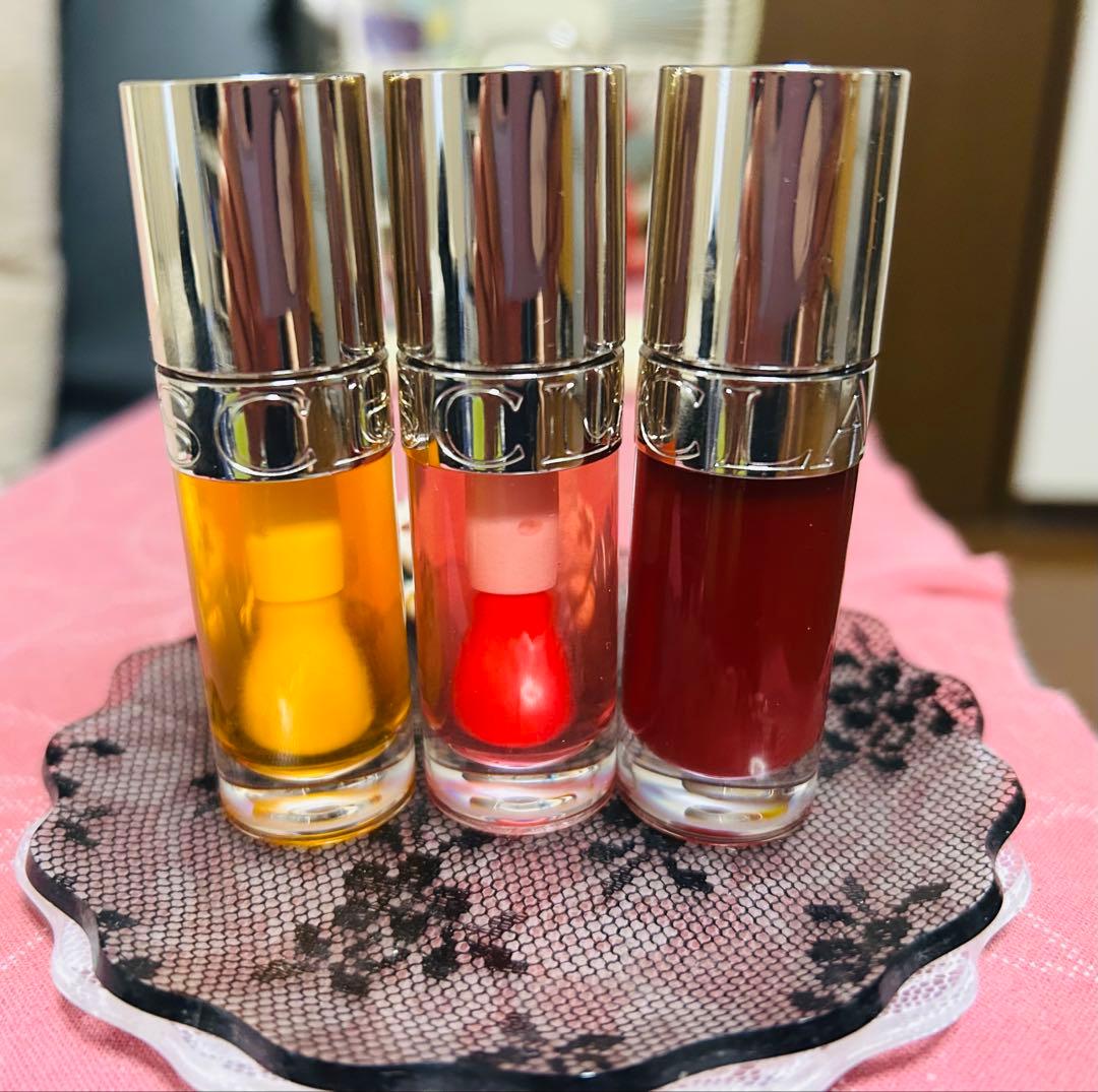 クラランス　リップコンフォート　01&03&04三本セット　CLARINS コンフォート リップオイル トリオ V1｜JAL公式免税店 成田空港 羽田空港