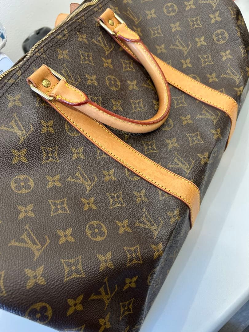ルイヴィトン キーポル50 モノグラム ボストンバッグ 正規品　真贋済