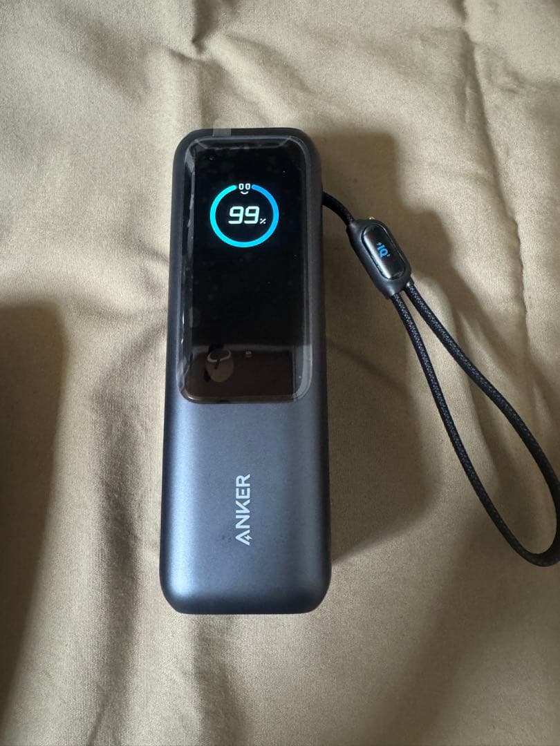 Anker Power Bank 25000mAh, 165W ケース付 Anker Laptop Power Bank (25K, 165W, Built-In and Retractable