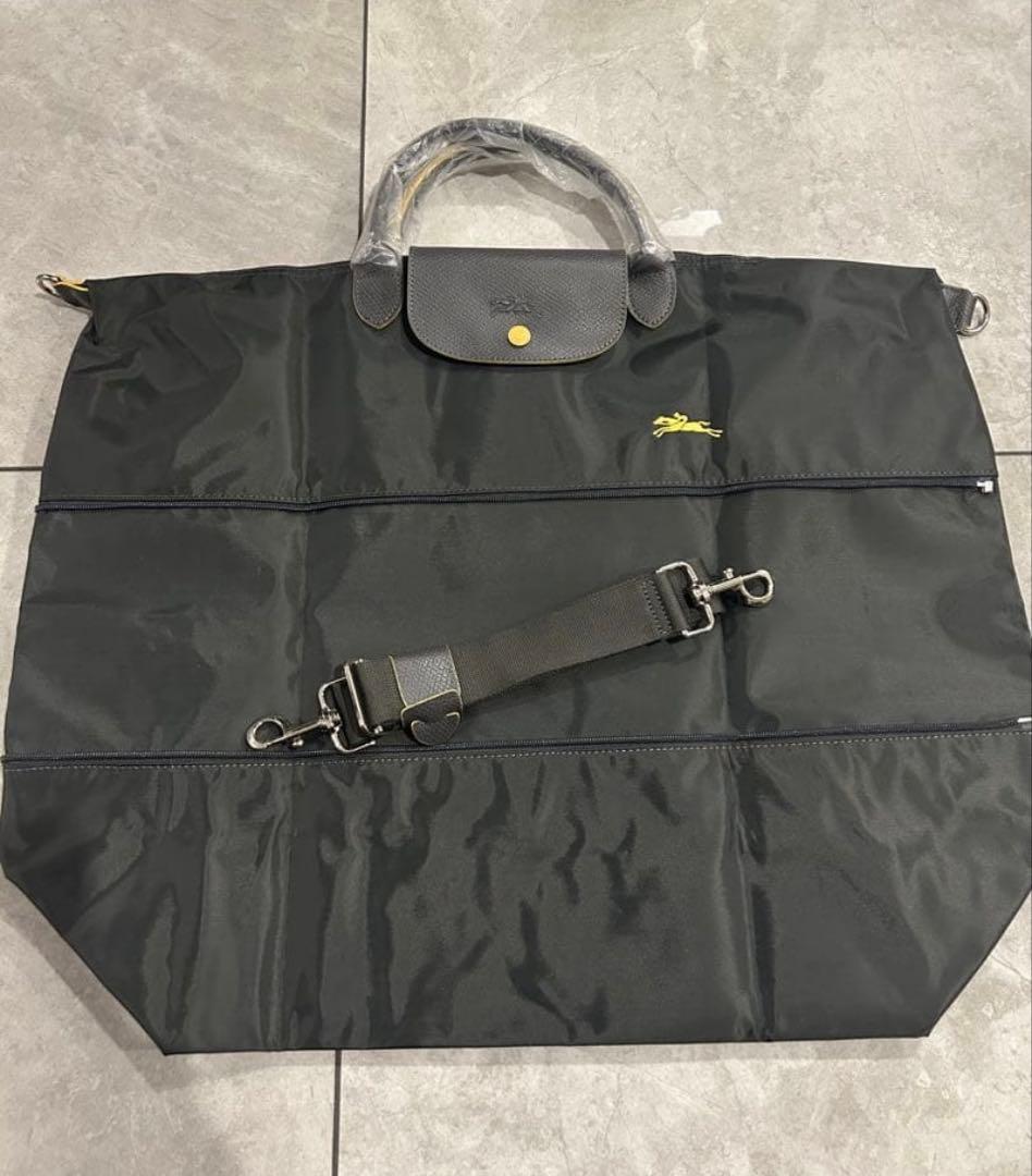 LONGCHAMP ルプリアージュクラブ ブルー 折りたたみ 旅行用バッグ