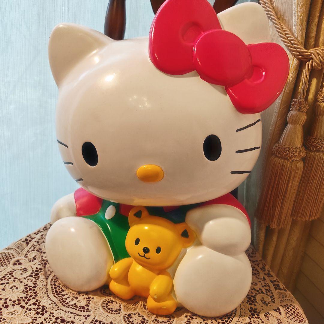 ハローキティ キティちゃん 貯金箱 レア 大きい 平成レトロ 1995年