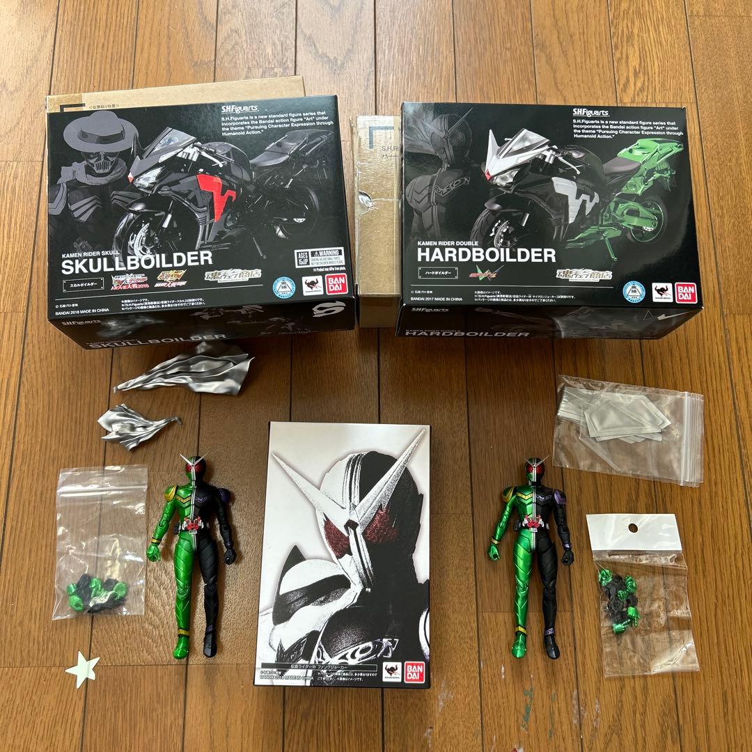 真骨彫S.H.Figuarts 仮面ライダーW フィギュア　まとめ S.H.Figuarts（真骨彫製法） 仮面ライダーW サイクロンジョーカー | 魂