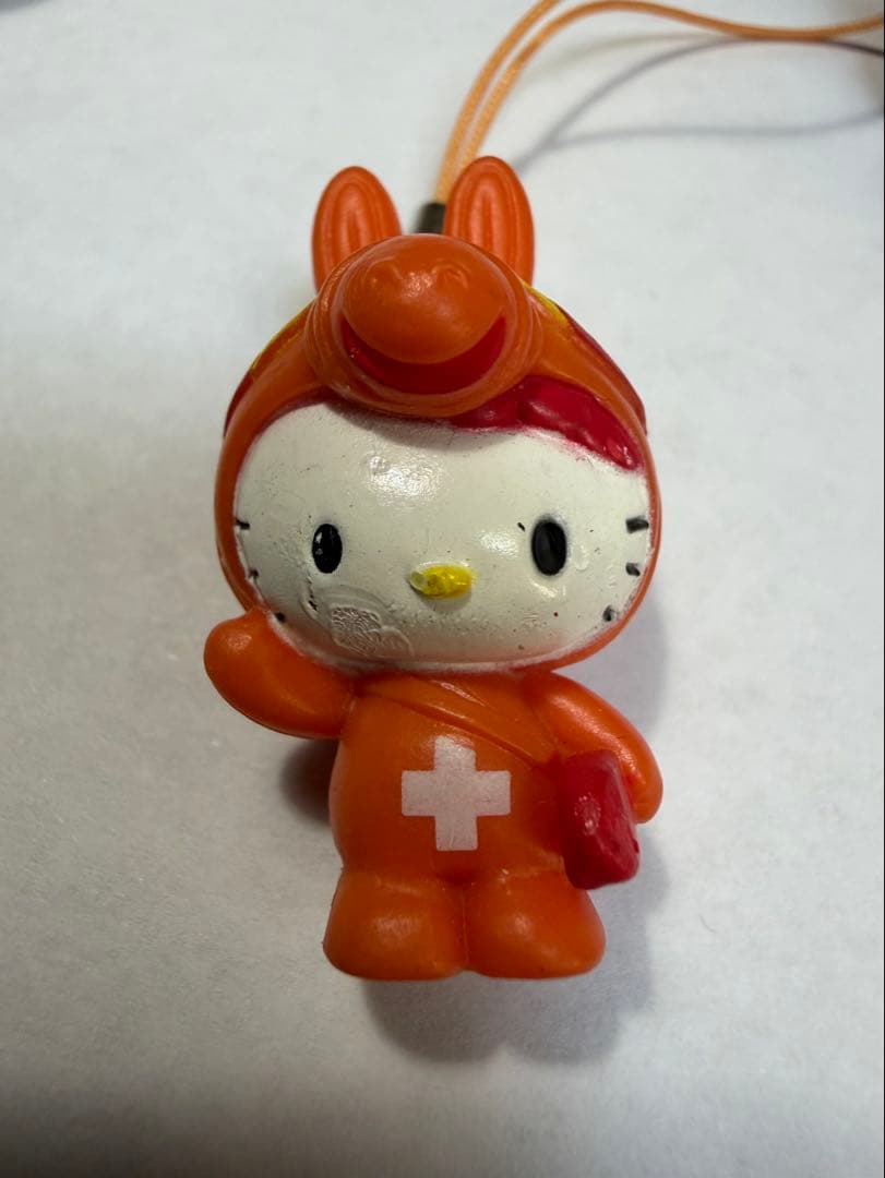 平成レトロ ハローキティ コスチュームストラップ4点セット ダイバー他