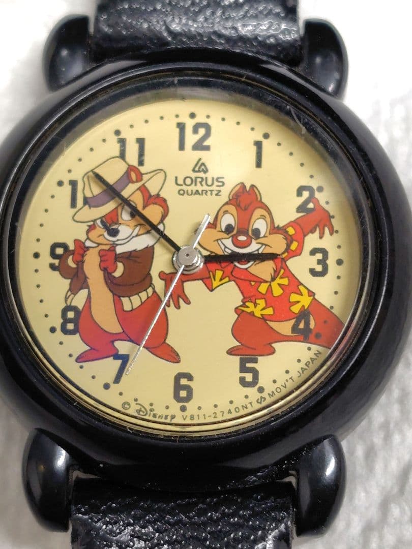再々値下★LORUS DISNEY レスキューレンジャー チップとデール 腕時計