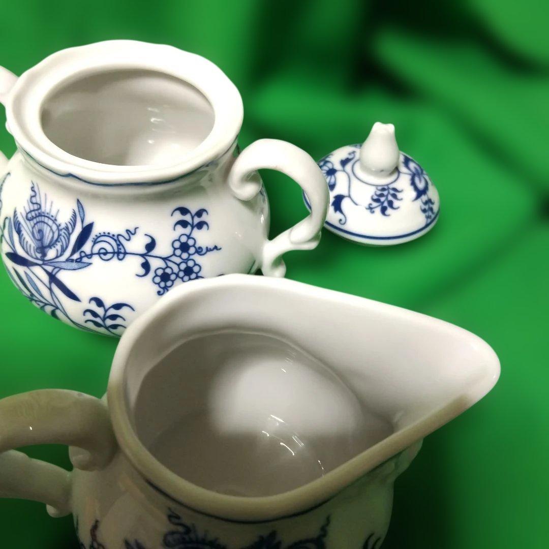 Blue Danube ブルーダニューブ シュガーポット、クリーマー - メルカリ