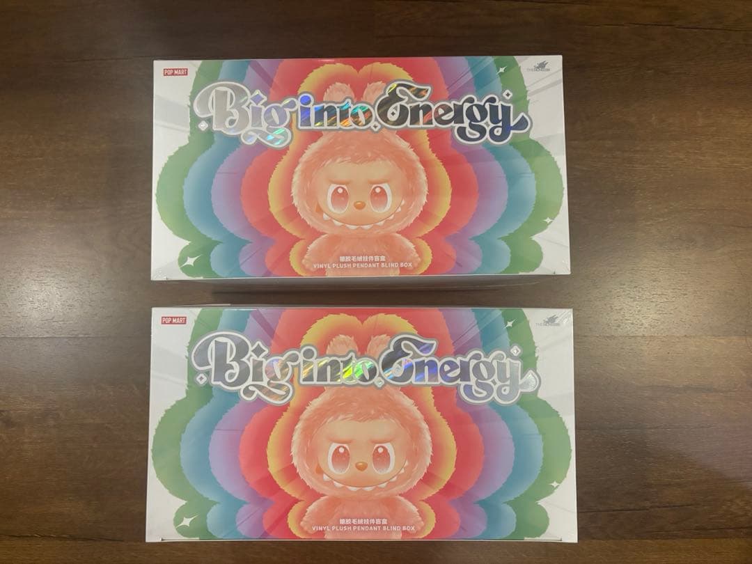 LABUBU Big into Energy アソートボックス　2箱　ラブブ