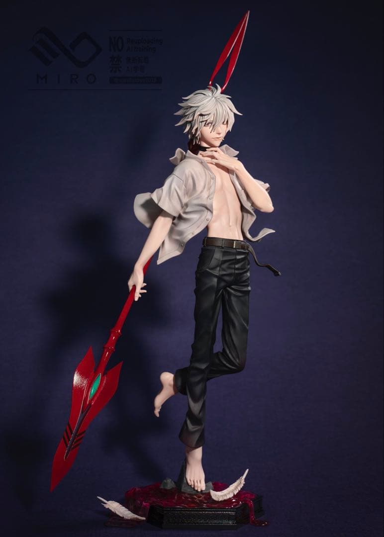 ミロ 渚カヲル カオル ガレージキット エヴァ　エヴァンゲリオン　ワンフェス