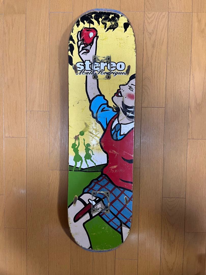 Stereo 1997ビンテージ　90s スケートボード デッキ スケボー