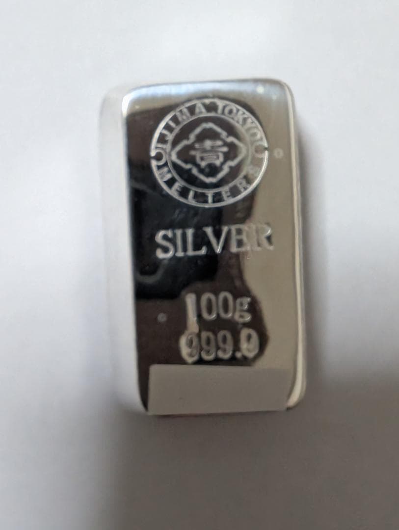 銀 インゴット 100g