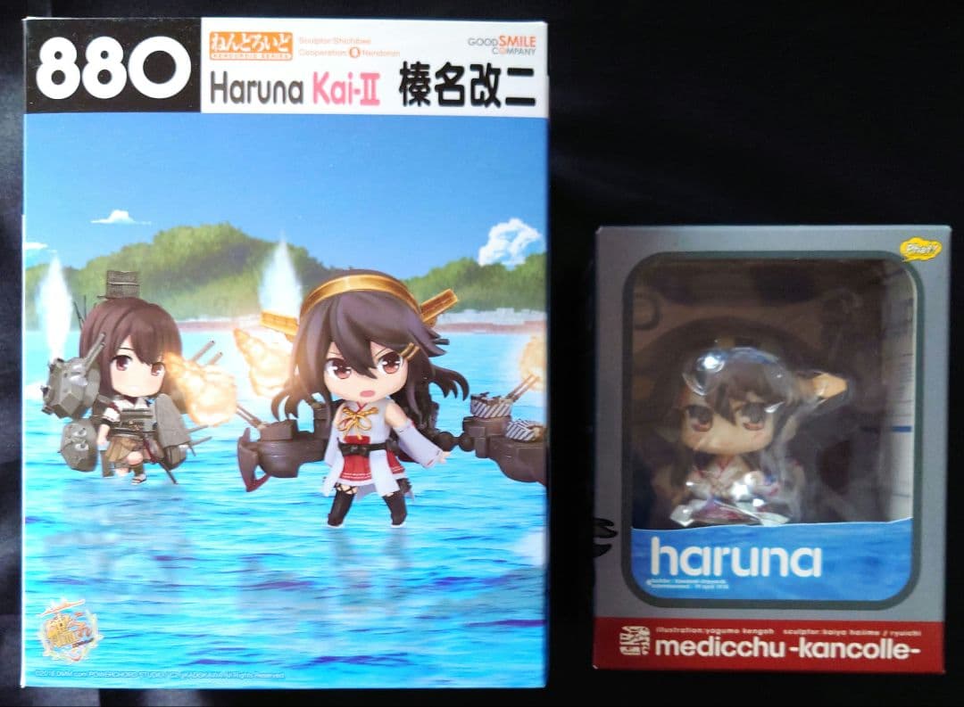 【新品未開封】 ねんどろいど 榛名改二 ＋ ミディッチュ 榛名