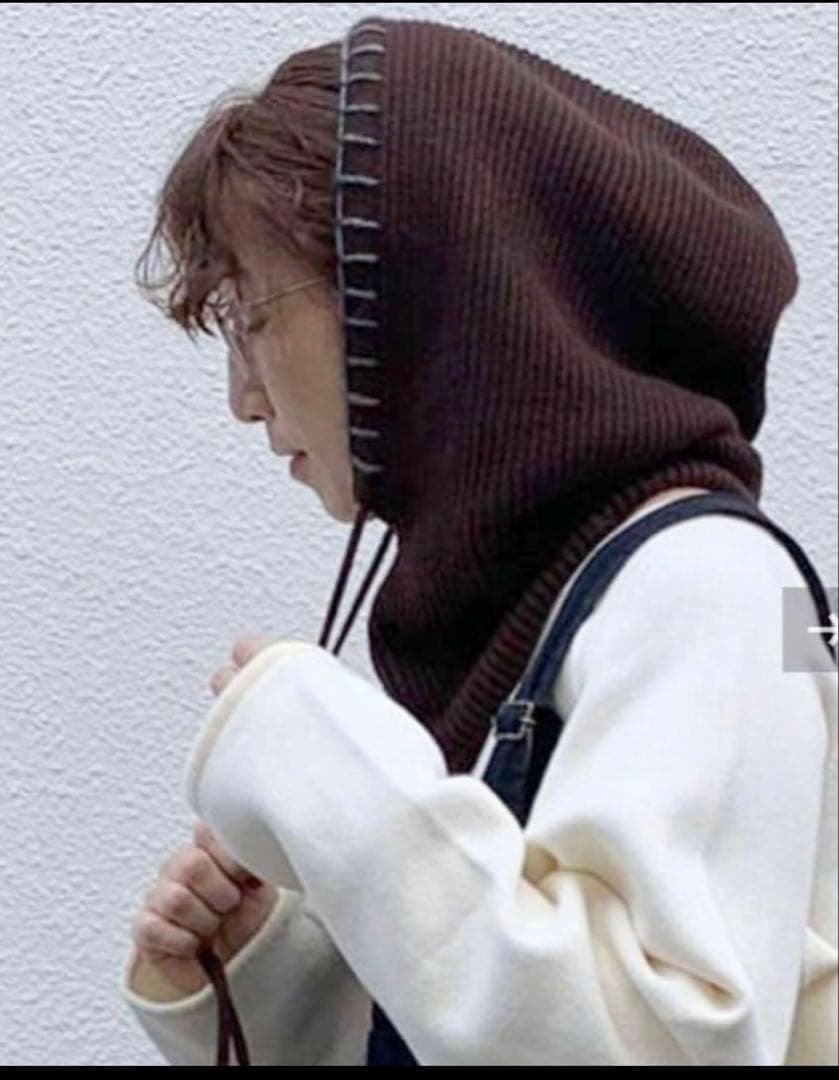 GINGI KNITTED HOODY ジャーナルスタンダードラックス JOURNAL STANDARD LUXE（ジャーナルスタンダード ラックス）の「【FEB