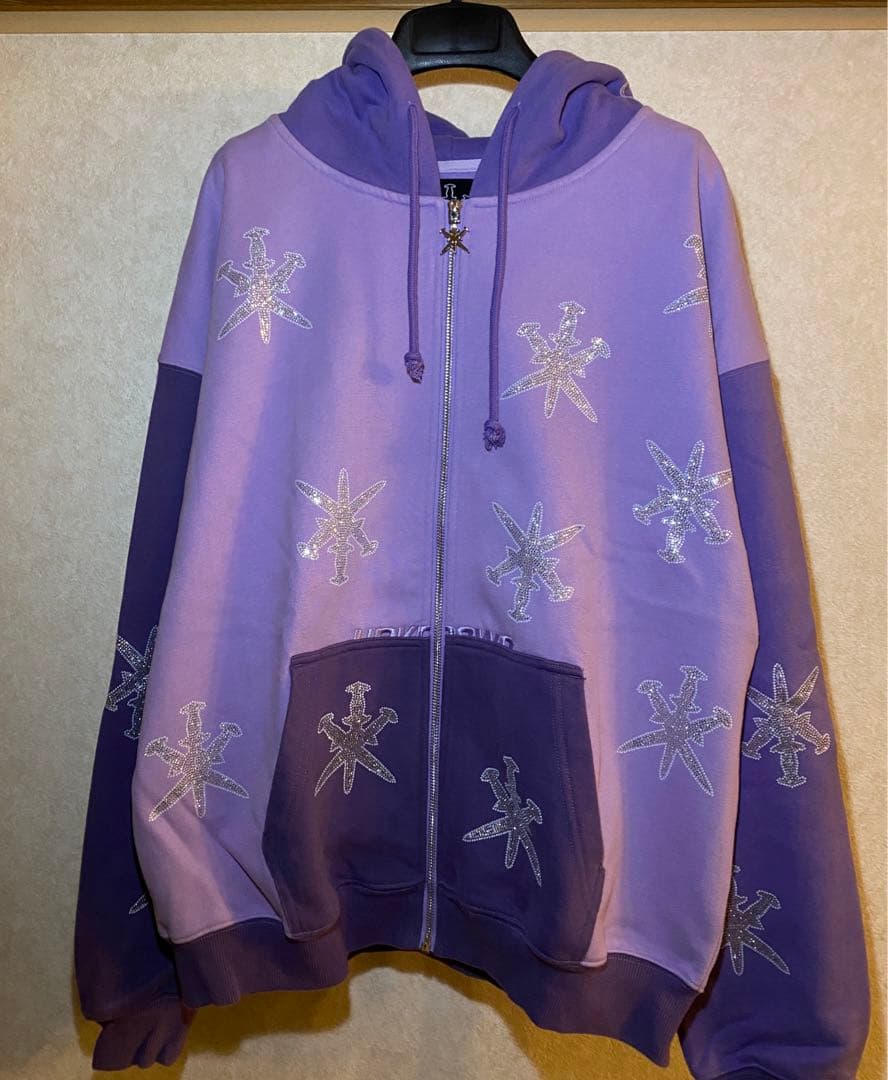 UNKNOWN ジップパーカー