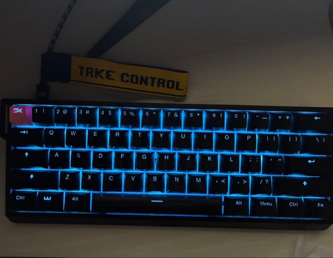 Wooting 60HE RGB ゲーミングキーボード 箱付き ラピッドトリガー