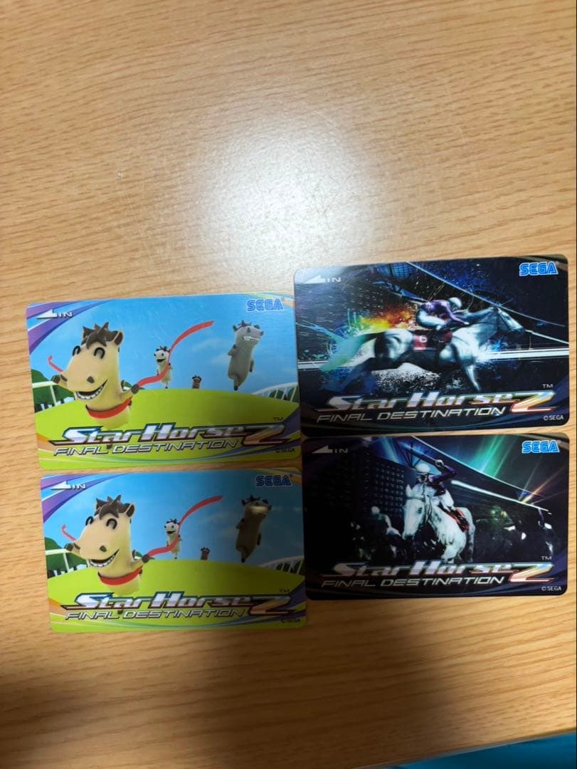 RDゆうじ。 スターホース2 新品、未使用 4枚セット