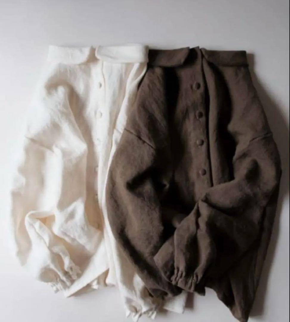 【本日4日まで出品】ヒトハリママ / ポポマルエリブラウス　作家様