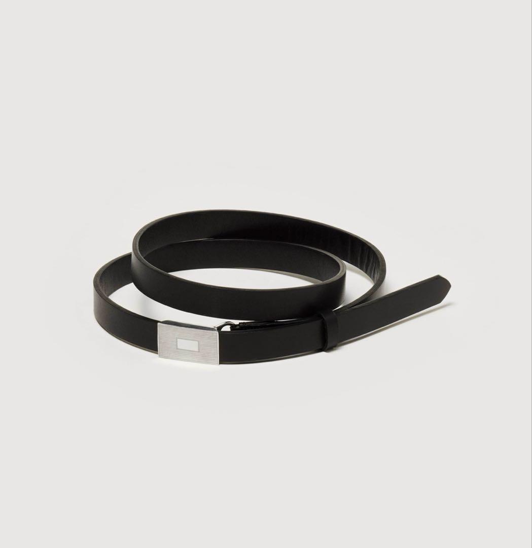 小物 AURALEE LEATHER SLIDE BELT AURALEE/オーラリー・SLIDE BUCKLE BELT | a flat shop