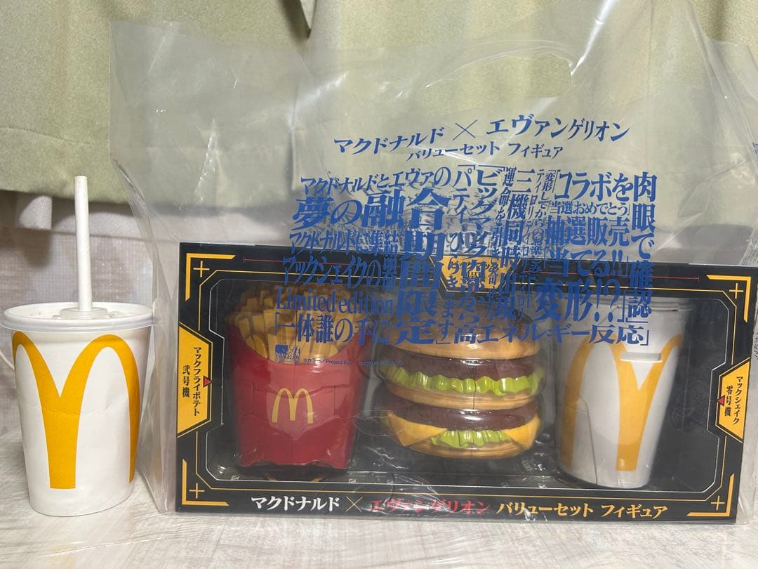 マクドナルド エヴァンゲリオン パワーセットフィギュア