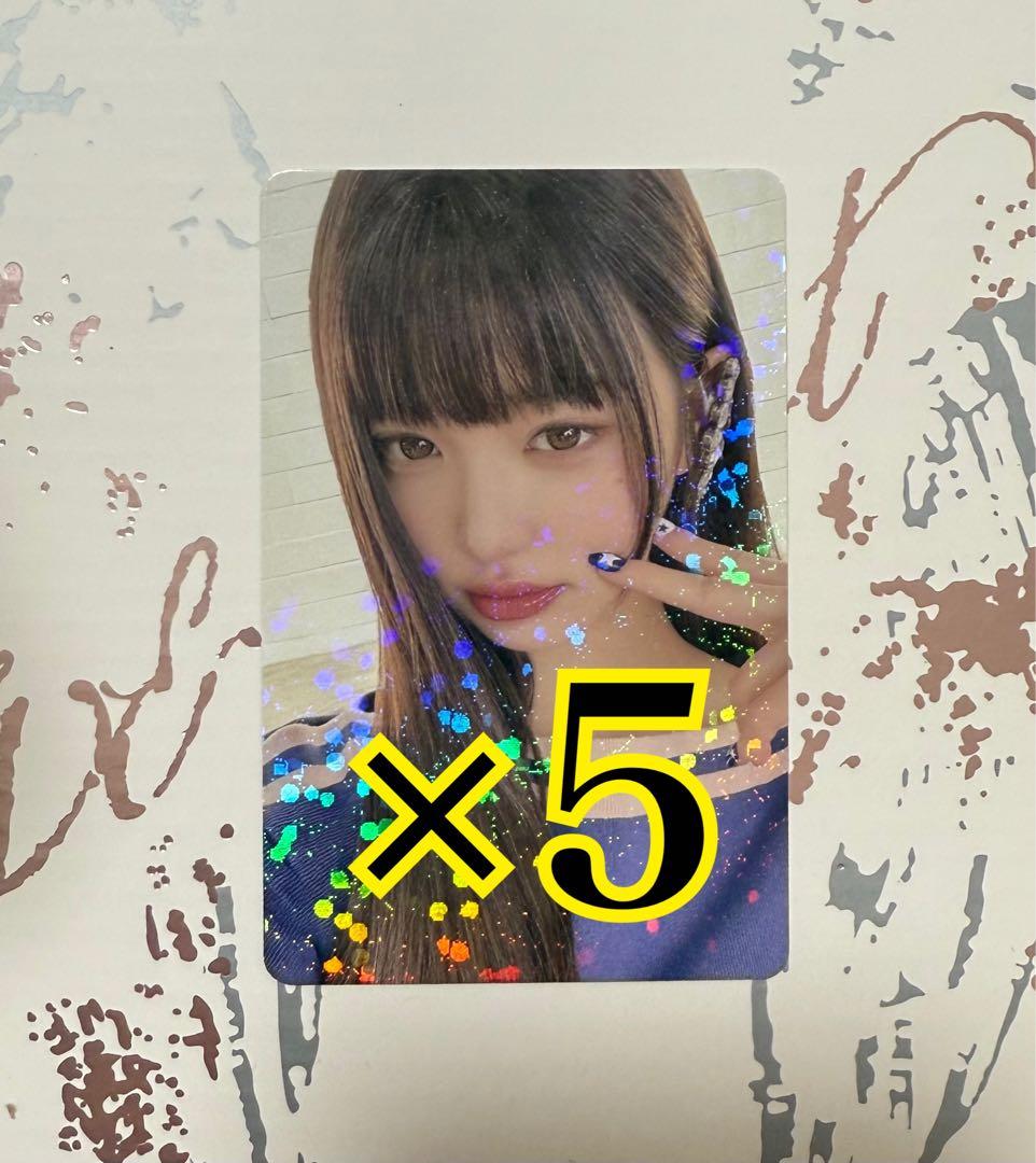 IVE SECRET 渋谷タワレコ限定トレカ ウォニョン5枚 IVE REVIVE＋ ウォニョン タワレコ渋谷限定2枚同時購入特典トレカ