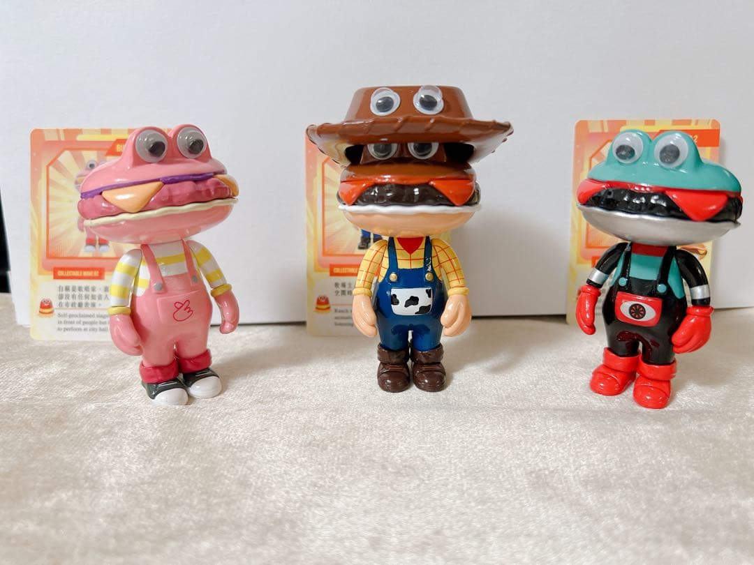 ヒーロークロス HEROCROSS HAPPI CLASS バーガー君3点セット - メルカリ