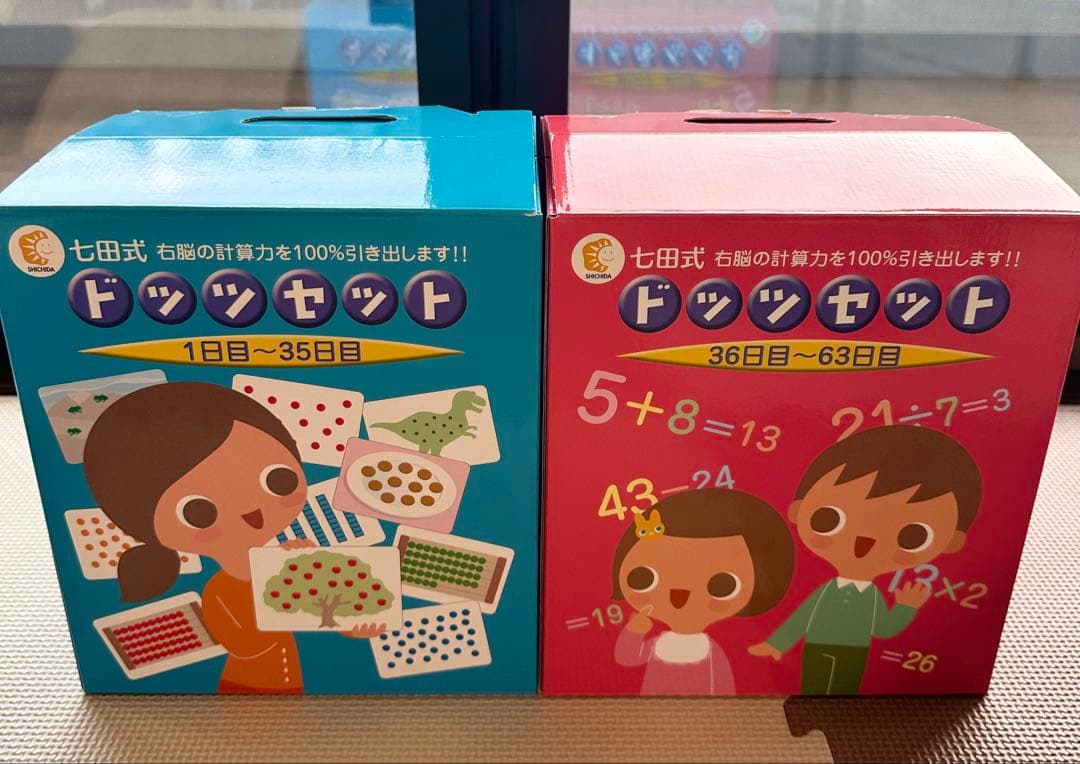 七田式 ドッツセット 知育 フラッシュカード - メルカリ