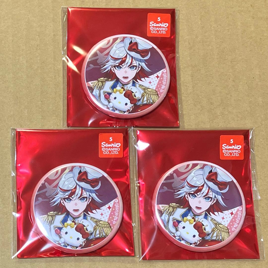 ハルリット 缶バッジ なかよくフェスティバル フラメモ フラガリア