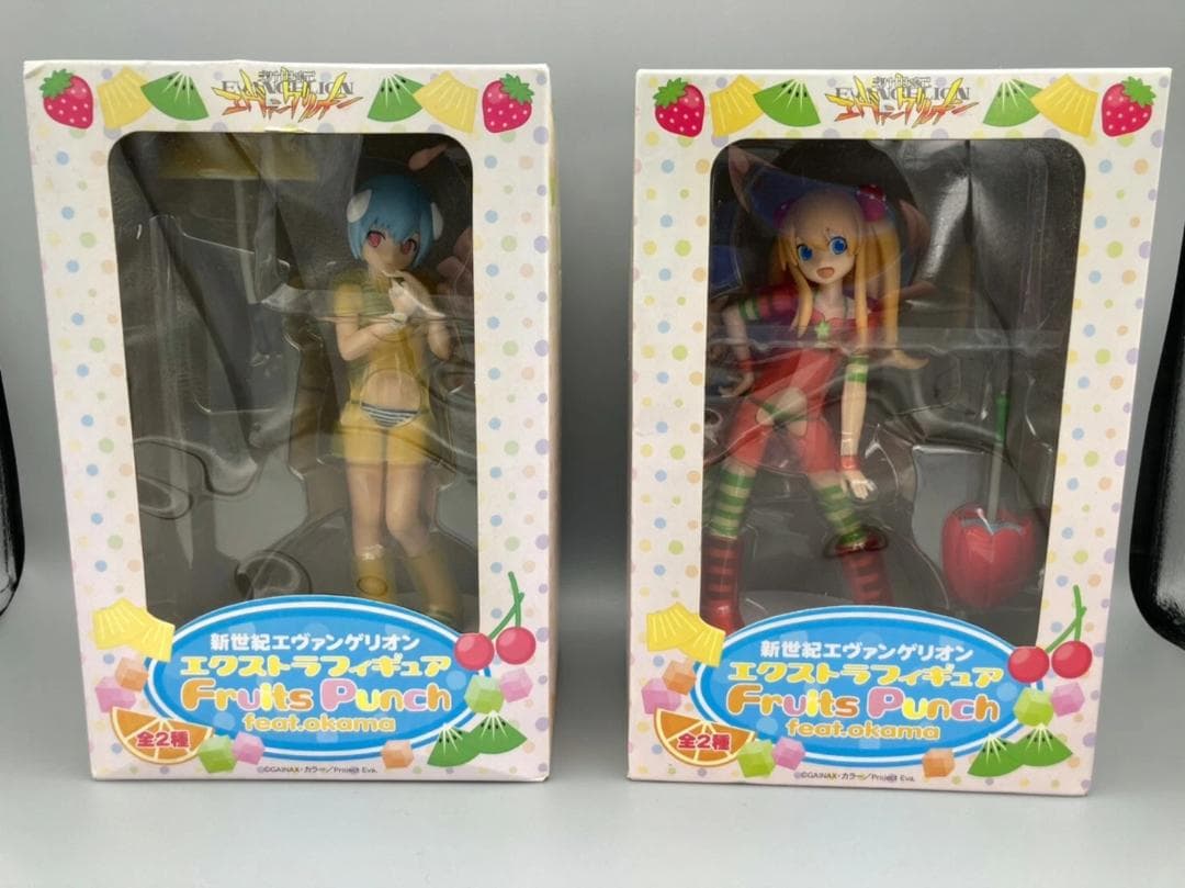 未開封 エヴァンゲリオン フィギュア Fruits Punch アスカ 綾波レイ
