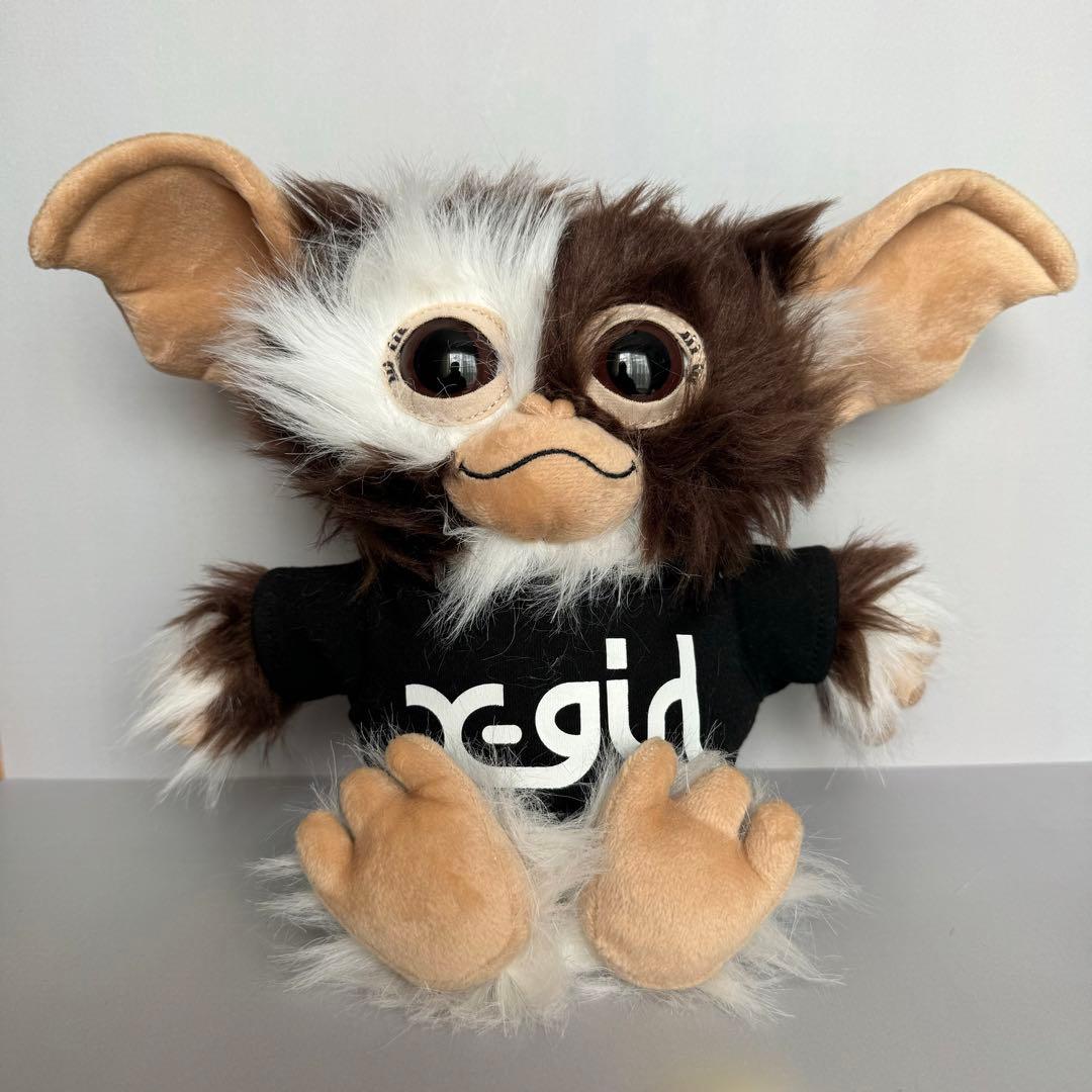 ⭐️美品⭐️ エックスガール オーバーザストライプス グレムリン ギズモ レア グレムリン ギズモ ぬいぐるみ オーバーザストライプス びっくり顔 T