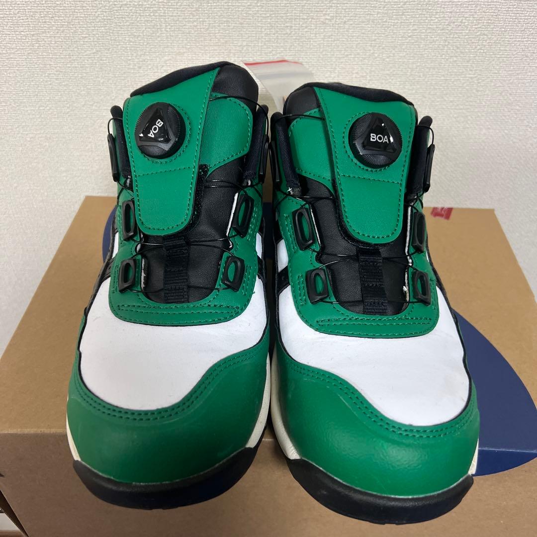 ASICS CP BOAシステム安全靴 グリーン - メルカリ