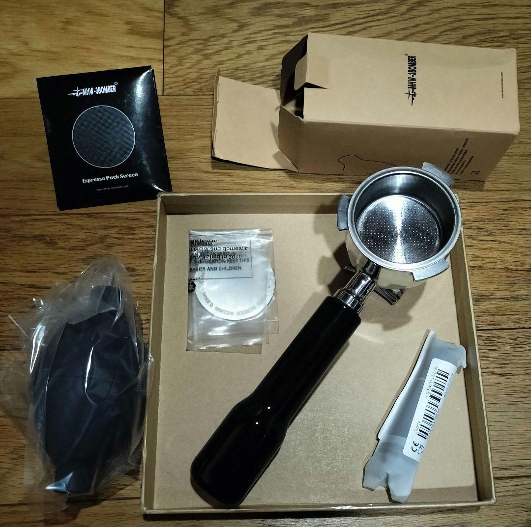 n*i様 51mm デディカ ダブルスパウトボトムレスポルタフィルター パックス