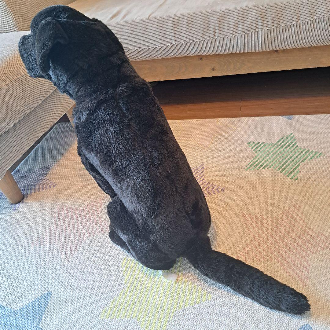 ラブラドール アニマルアレイ ぬいぐるみ ブラック 等身大 ビッグ
