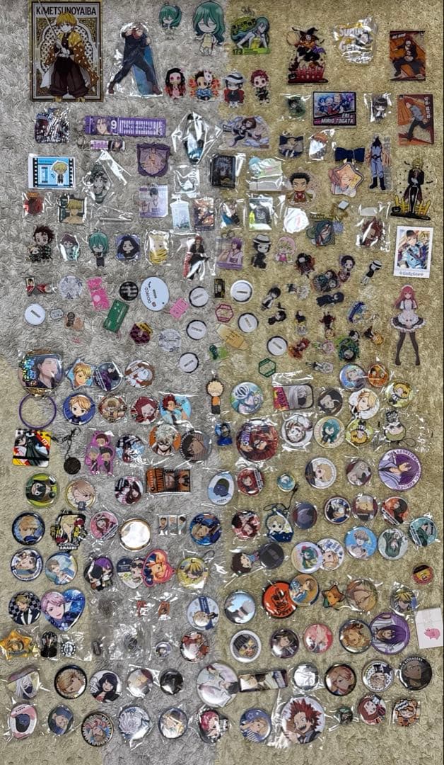 アニメ・マンガキャラクター ピンズ・バッジセット【5293