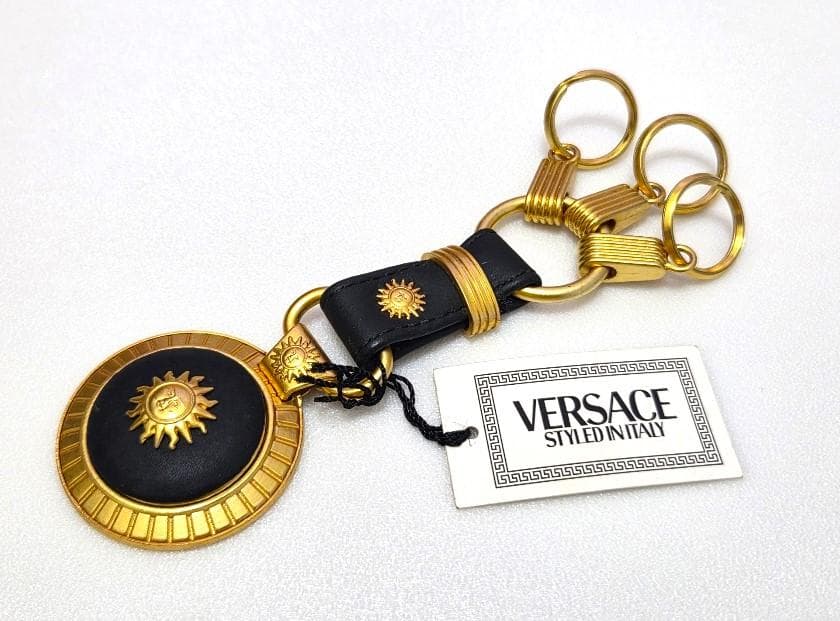 VERSACE　ヴェルサーチェ　ユニセックス キーリング　美品　41382