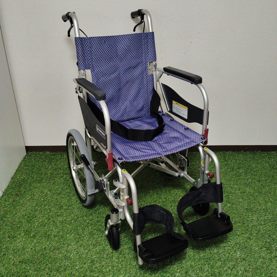 車椅子 カワムラサイクル 介助式 超軽量 ふわりすプラス KFP16