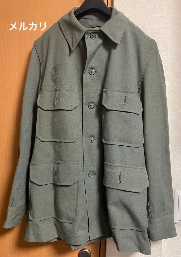 米空軍ビンテージミリタリー ウールシャツA-1B サバゲー　米軍