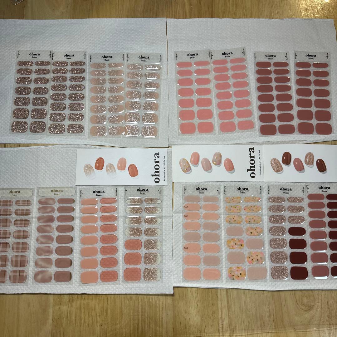 ohora オホーラ ネイルシール 新品8セット