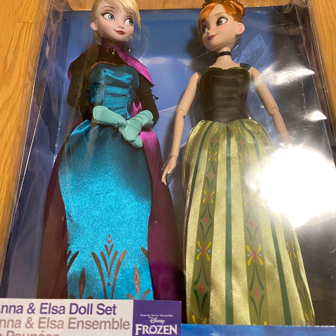 専用になります】ディズニーストア アナと雪の女王 エルサ アナ ドール