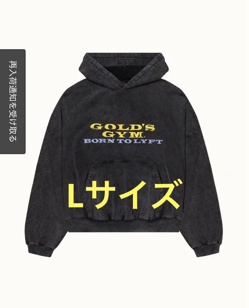 【即完売品】 ゴールドジム lyft パーカー L LYFT リフト ゴールドジム パーカー フーディー スウェット｜Yahoo