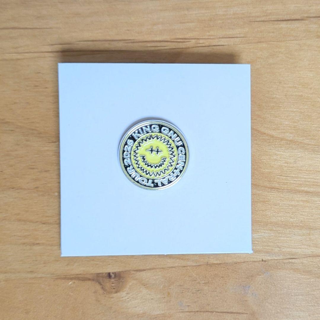 KING GNU CEN+RAL TOUR 2026 ピンバッジ03 - メルカリ