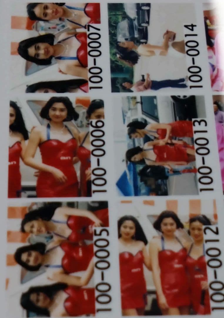 レースクイーン 写真 はがきサイズ 18枚 an ほか アイドル タレント