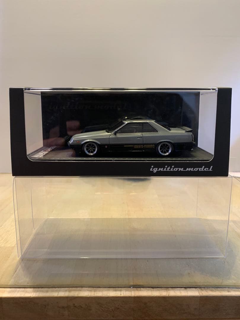 イグニッションモデル1/43 スカイラインRS-X ターボC R30 シルバー IG0601 1/43 Nissan Skyline 2000 RS-X Turbo-C (R30) Red/Silver