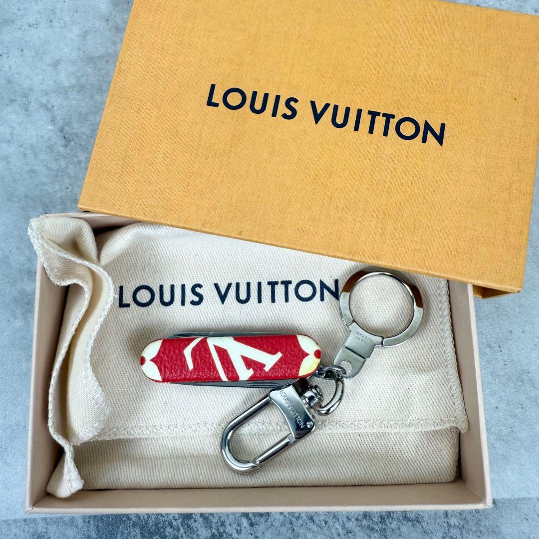 LOUIS VUITTON SUPREME マルチツール キーリング 箱付属