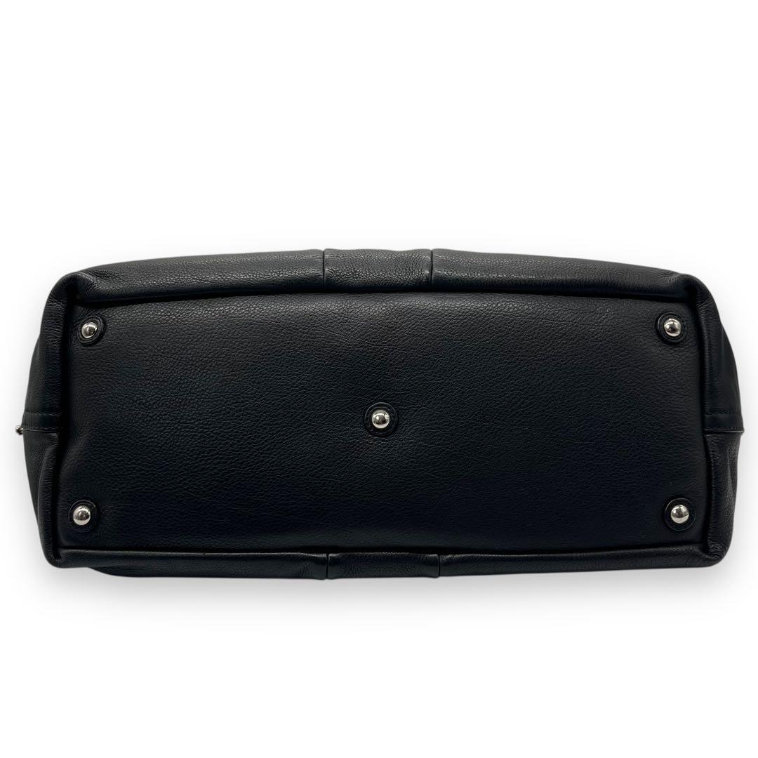 極美品□イヴサンローラン 大容量 ボストン トートバッグ Yステッチ