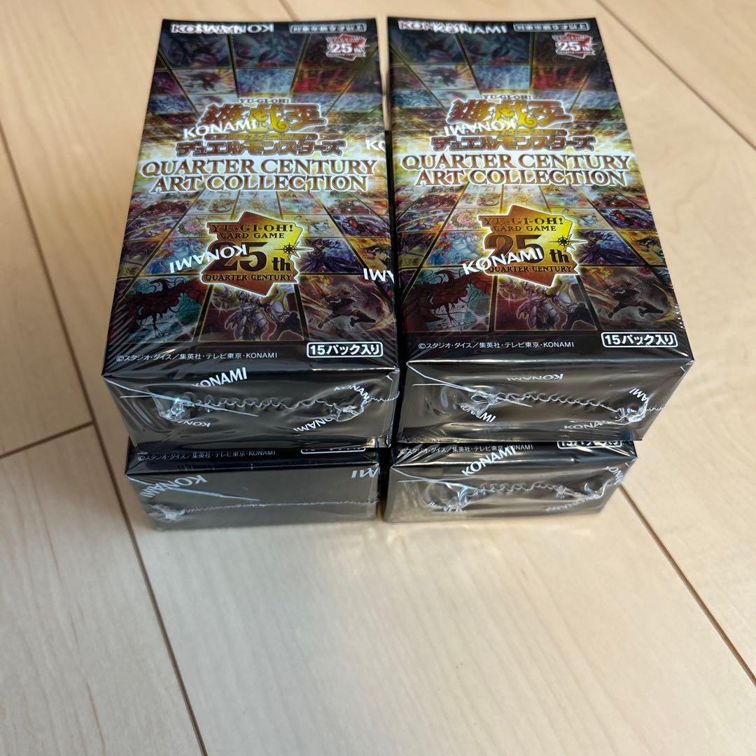 シュリンク付未開封】遊戯王クォーターセンチュリーアートコレクション