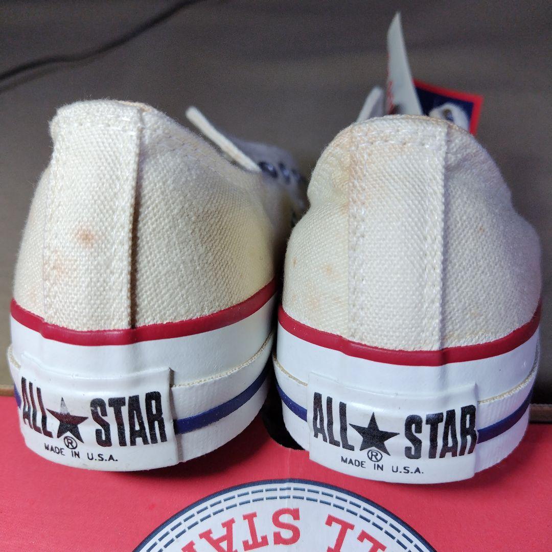 コンバース オールスター LOW USA製 デッドストック US8 26.5cm