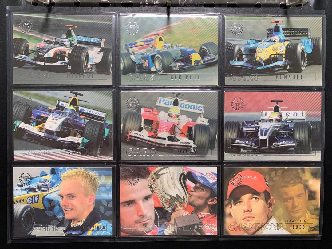 2005 FUTERA GRAND PRIX F1 レギュラー85種＋メモラ2種 2005 FUTERA