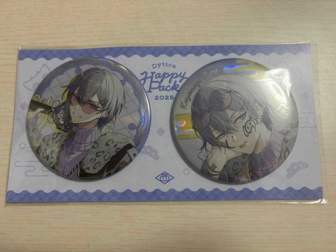 Dytica Happy Pack 2025 小柳ロウ にじさんじ 缶バッジ - メルカリ