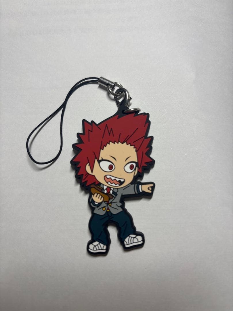 僕のヒーローアカデミア ヒロアカ 切島鋭児郎 ラバーストラップ - メルカリ