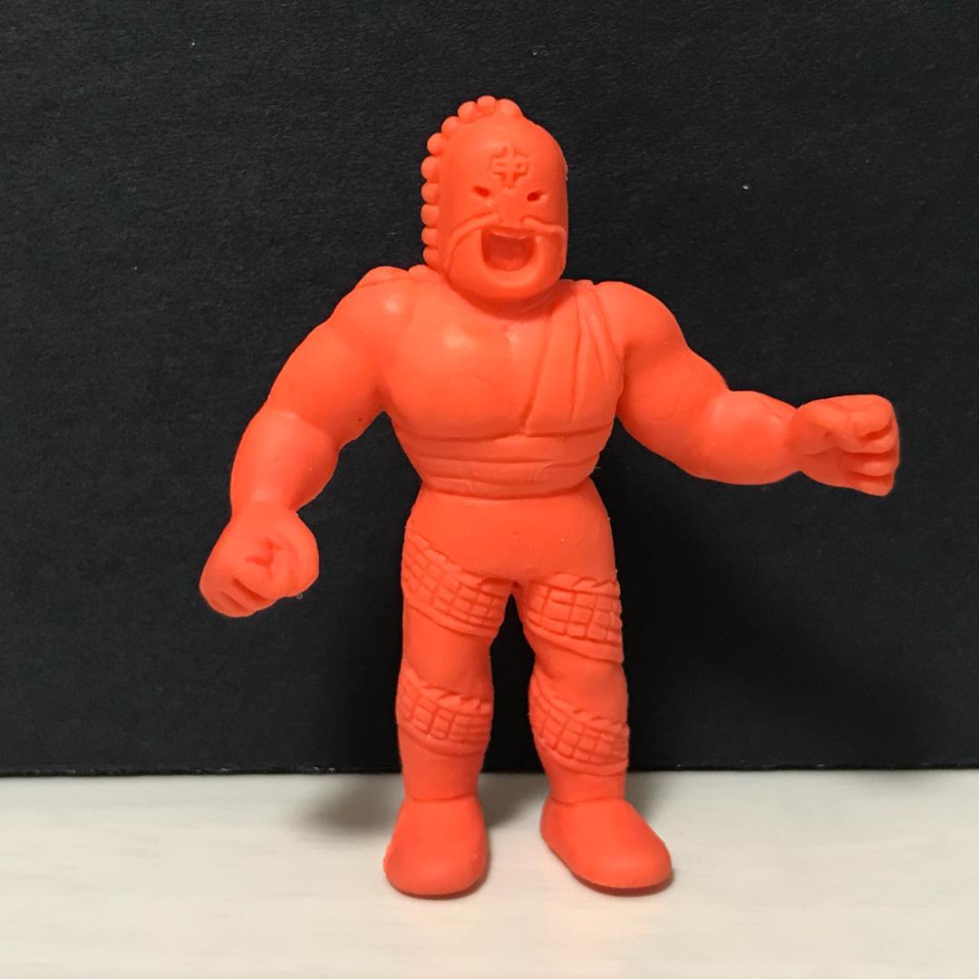 キン消し パート27 ラーメンマン(E) 橙色 当時物 キン肉マン消しゴム